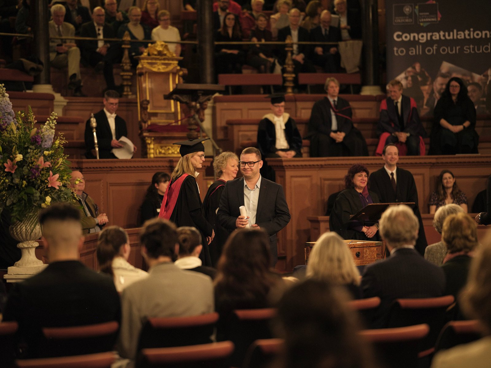 Igor Nesterenko at the Sheldonian Theatre